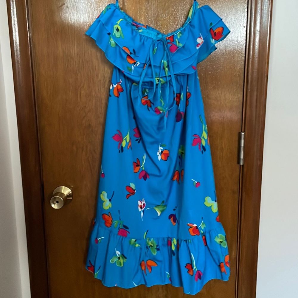 Old Navy Strapless Floral Dress
